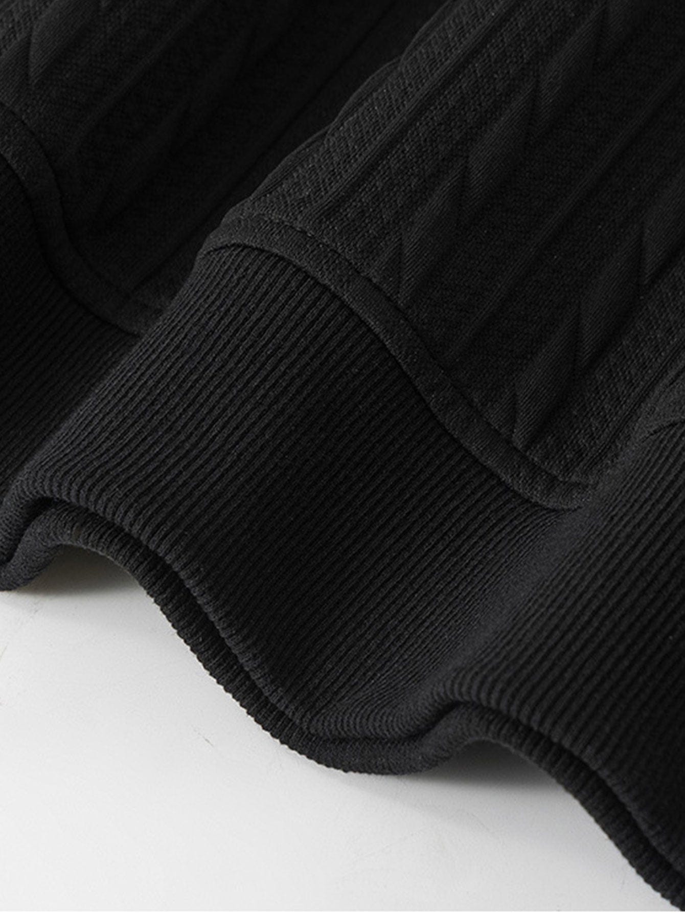 Velira Sweatshirts Atsipalaidavęs Fit Sukurtas Jacquard Polo Džemperis