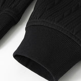 Velira Sweatshirts Atsipalaidavęs Fit Sukurtas Jacquard Polo Džemperis