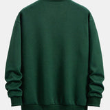 Velira Sweatshirts Atsipalaidavęs geometrinis dryžuotas džemperis