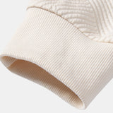 Velira Sweatshirts Atsipalaidavęs geometrinis dryžuotas džemperis