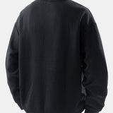 Velira Sweatshirts Atsipalaidavęs Geometrinis Žakardo Palaidinukas