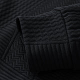 Velira Sweatshirts Atsipalaidavęs Geometrinis Žakardo Palaidinukas