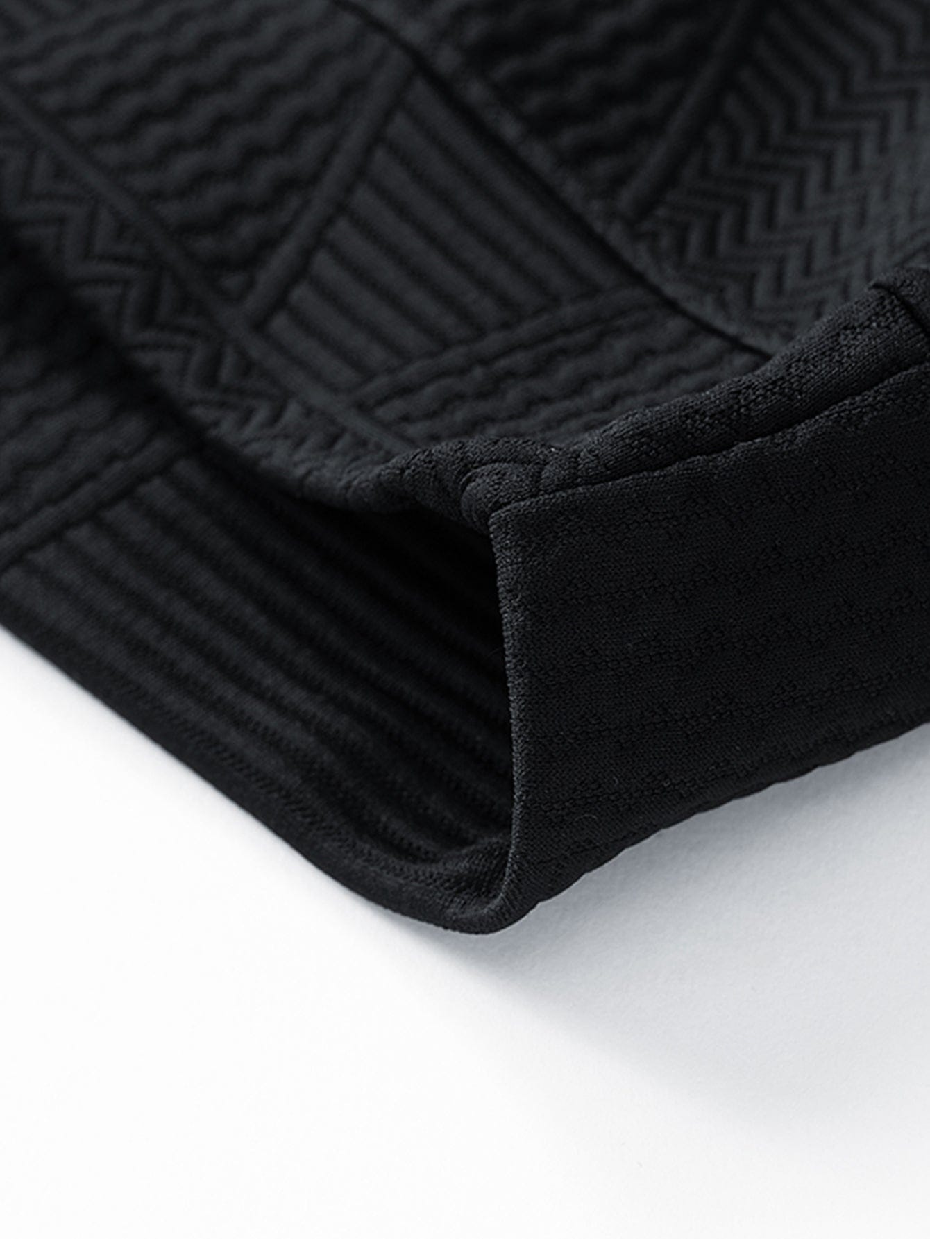 Velira Sweatshirts Atsipalaidavęs Geometrinis Žakardo Palaidinukas