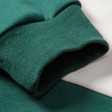 Velira Sweatshirts Atsipalaidavęs Los Andželo spaudos spalvų blokas polo apykaklės džemperis