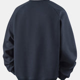 Velira Sweatshirts Atsipalaidavęs Waffle Crew Neck Megztinis