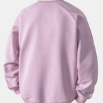 Velira Sweatshirts Atsipalaidavęs Waffle Crew Neck Megztinis