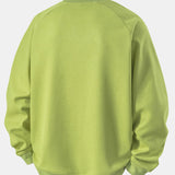 Velira Sweatshirts Atsipalaidavęs Waffle Crew Neck Megztinis