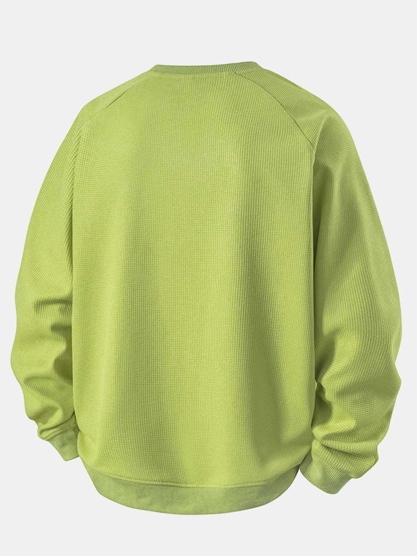 Velira Sweatshirts Atsipalaidavęs Waffle Crew Neck Megztinis