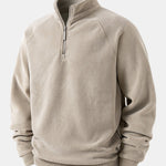 Velira Sweatshirts Bežinė / XS Polarinis Fleece Ketvirčio Užtrauktuku Megztinis