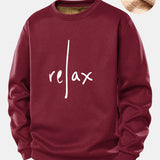 Velira Sweatshirts Bordo / S Atsipalaidavimas Spausdintas Teddy Fleece Pamušalas Švarkas
