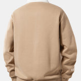 Velira Sweatshirts Kontrasto polo apykaklės džemperis
