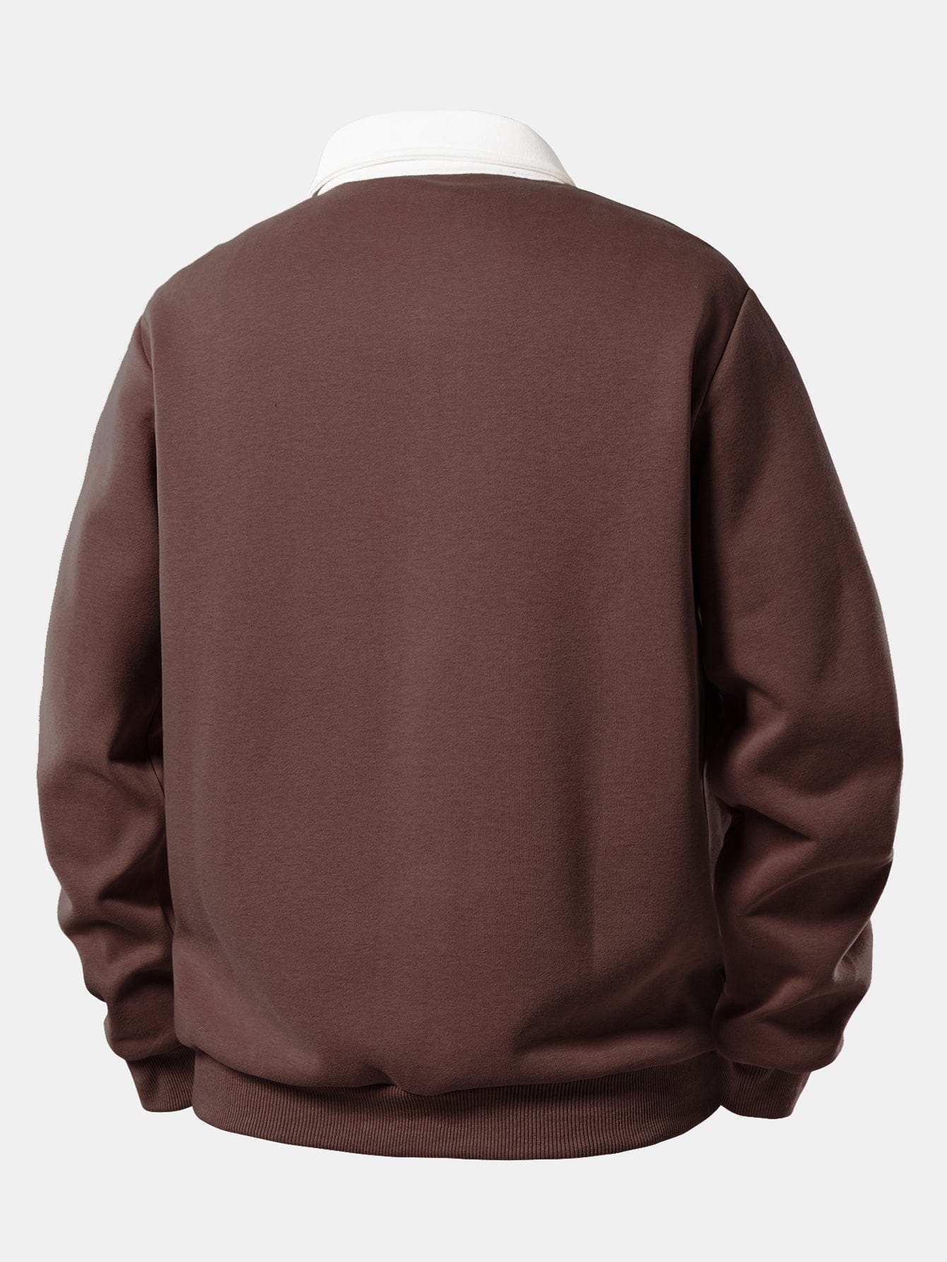 Velira Sweatshirts Kontrasto polo apykaklės džemperis