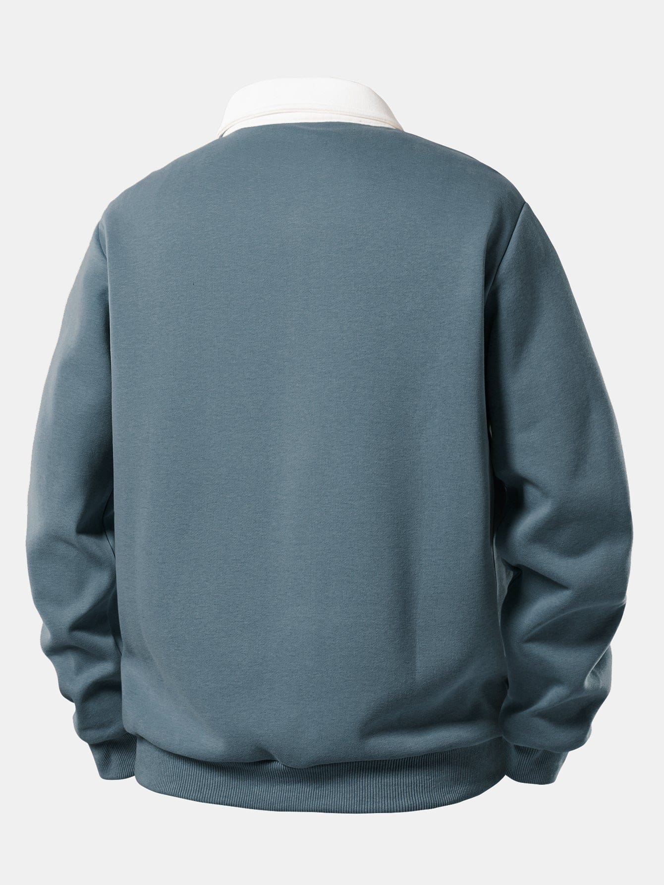 Velira Sweatshirts Kontrasto polo apykaklės džemperis