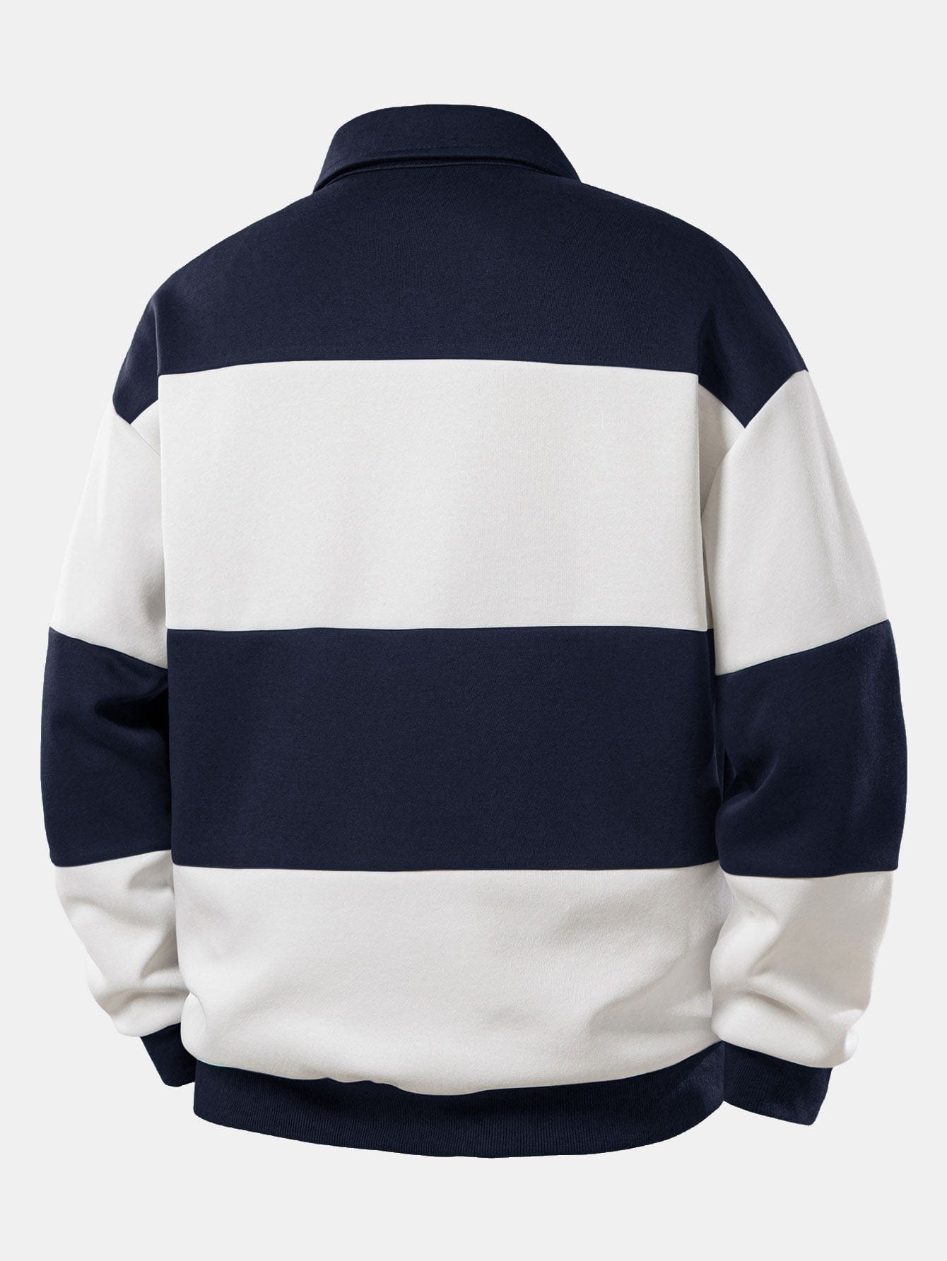 Velira Sweatshirts Laisvas Milano Spausdinimo Spalvų Blokas Polo Palaidinė