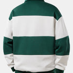 Velira Sweatshirts Laisvas Milano Spausdinimo Spalvų Blokas Polo Palaidinė