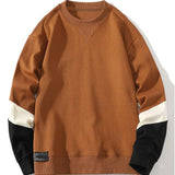 Velira Sweatshirts peru / S Spalvų blokas Crewneck megztinis