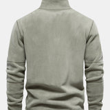 Velira Sweatshirts Poliarinio Fleece Ketvirčio Užtrauktuko Megztinis