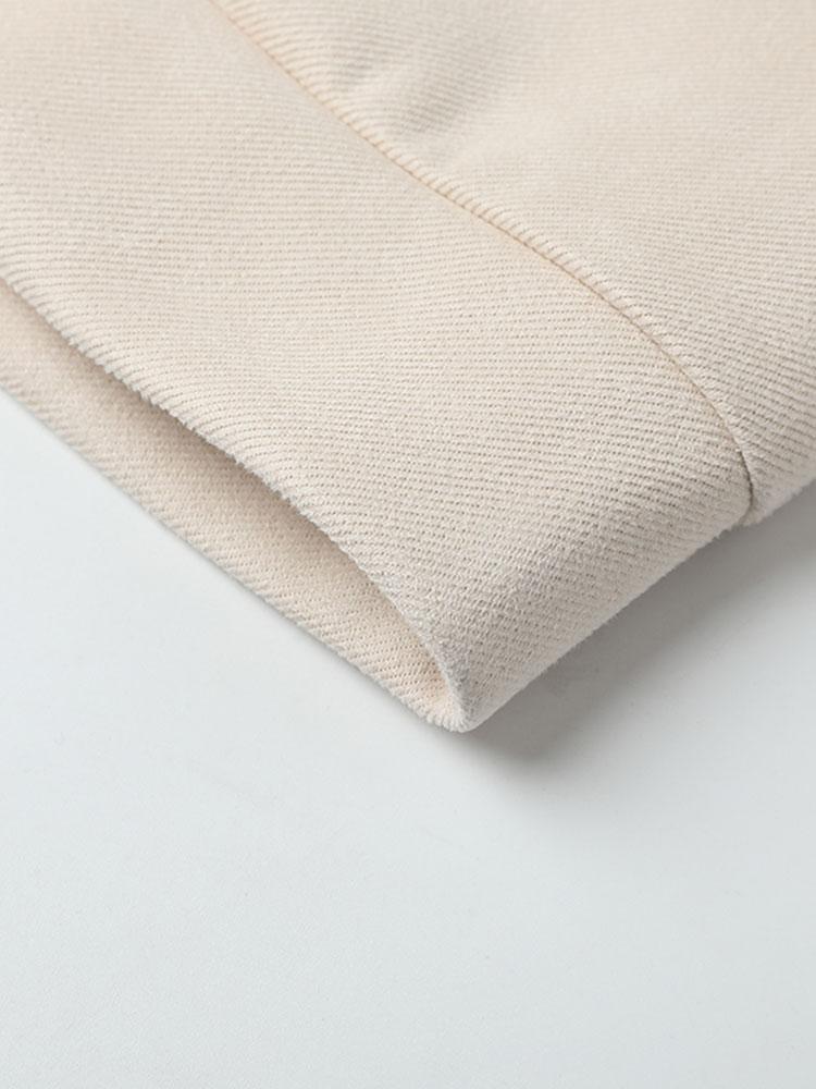 Velira Sweatshirts Raštinė Suede Crew Neck Džemperis