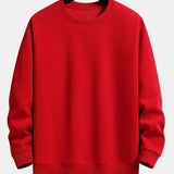 Velira Sweatshirts raudona / XS Pagrindinė Atsipalaidavusi Fit Mikina