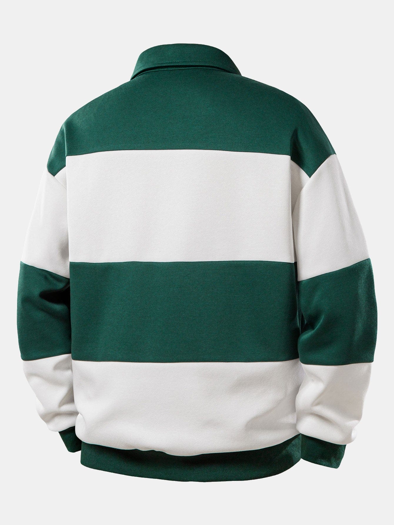 Velira Sweatshirts Relaksuotas Los Andželo spaudos spalvų blokas polo džemperis