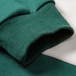 Velira Sweatshirts Relaksuotas Los Andželo spausdinimo spalvų blokas polo apykaklės džemperis