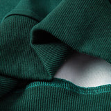 Velira Sweatshirts Relaksuotas Los Andželo spausdinimo spalvų blokas polo apykaklės džemperis
