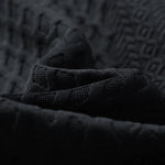 Velira Sweatshirts Relax Fit Geometrinis Žakardo Crew Neck Megztinis