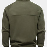 Velira Sweatshirts Ribota Raglano Rankovė Ketvirčio Užtrauktukas Svetimas