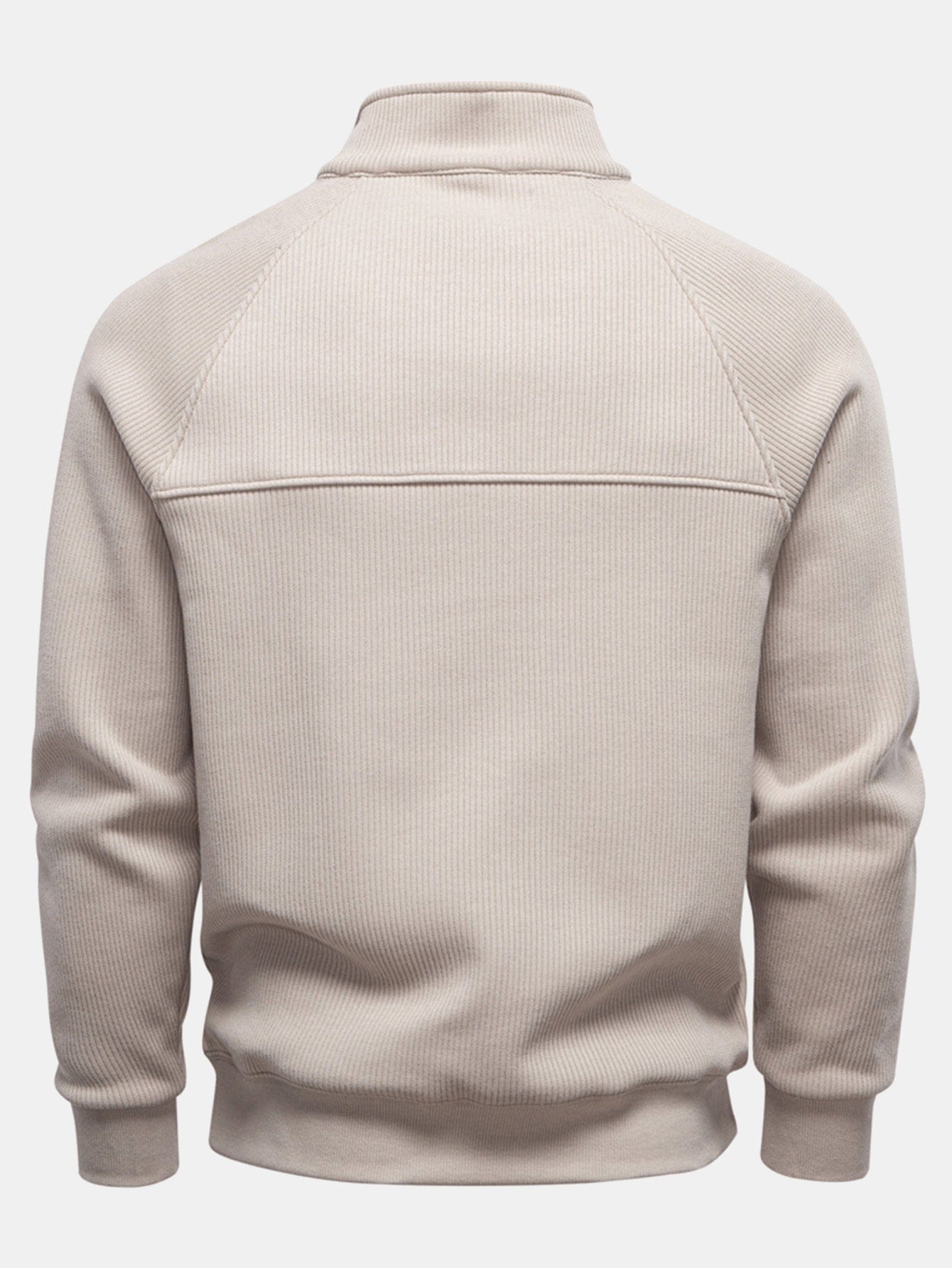 Velira Sweatshirts Ribota Raglano Rankovė Ketvirčio Užtrauktukas Svetimas