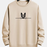 Velira Sweatshirts rusva / S Žiūrintis Vokiečių Aviganis Spauda Laisvas Pritaikymas Palaidinė