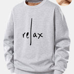 Velira Sweatshirts Sidabrinė / S Atsipalaidavimas Spausdintas Teddy Fleece Pamušalas Švarkas
