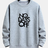 Velira Sweatshirts sidabrinė / XS Be poilsio dienų spausdinta laisva fit džemperis