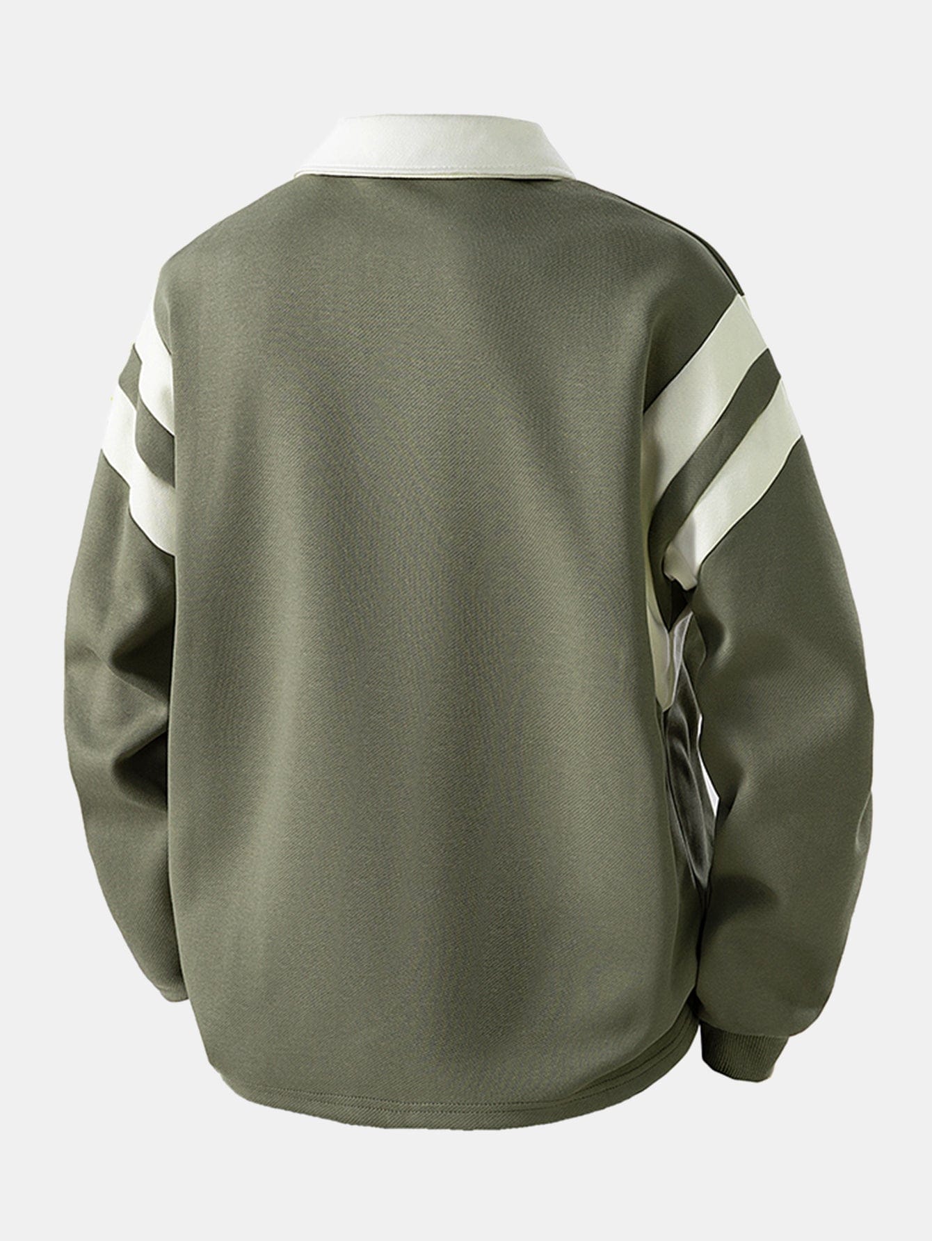Velira Sweatshirts Spalvotas Bloko Užtrauktuko Polo Džemperis