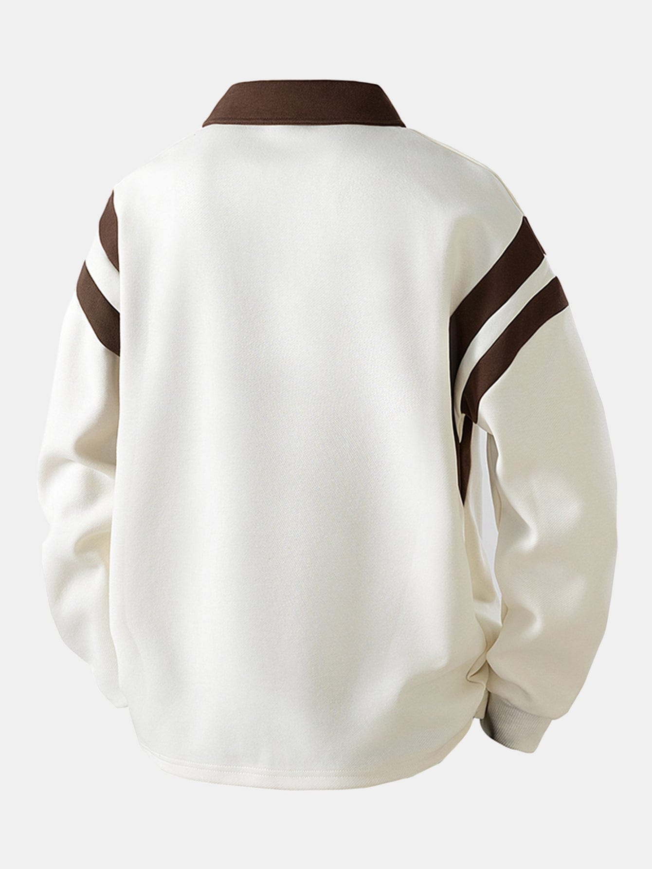 Velira Sweatshirts Spalvotas Bloko Užtrauktuko Polo Džemperis