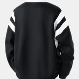 Velira Sweatshirts Spalvotas Bloko Užtrauktuko Polo Džemperis