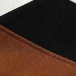 Velira Sweatshirts Spalvų blokas Crewneck megztinis