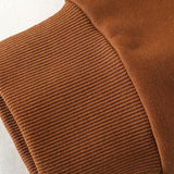 Velira Sweatshirts Spalvų blokas Crewneck megztinis