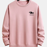 Velira Sweatshirts Šviesiai rožinė / XS Šalikas su ryklių spauda, laisvas kirpimas