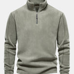 Velira Sweatshirts šviesiai žalia / S Poliarinio Fleece Ketvirčio Užtrauktuko Megztinis