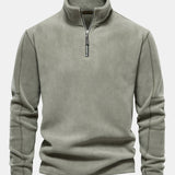 Velira Sweatshirts šviesiai žalia / S Poliarinio Fleece Ketvirčio Užtrauktuko Megztinis