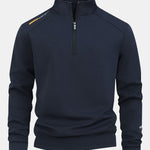 Velira Sweatshirts tamsiai mėlyna / XS Ketvirčio užtrauktuko džemperis