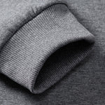 Velira Sweatshirts Vyrų Print Teddy Fleece Pamušalu Kaklo Megztinis