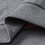Velira Sweatshirts Vyrų Print Teddy Fleece Pamušalu Kaklo Megztinis