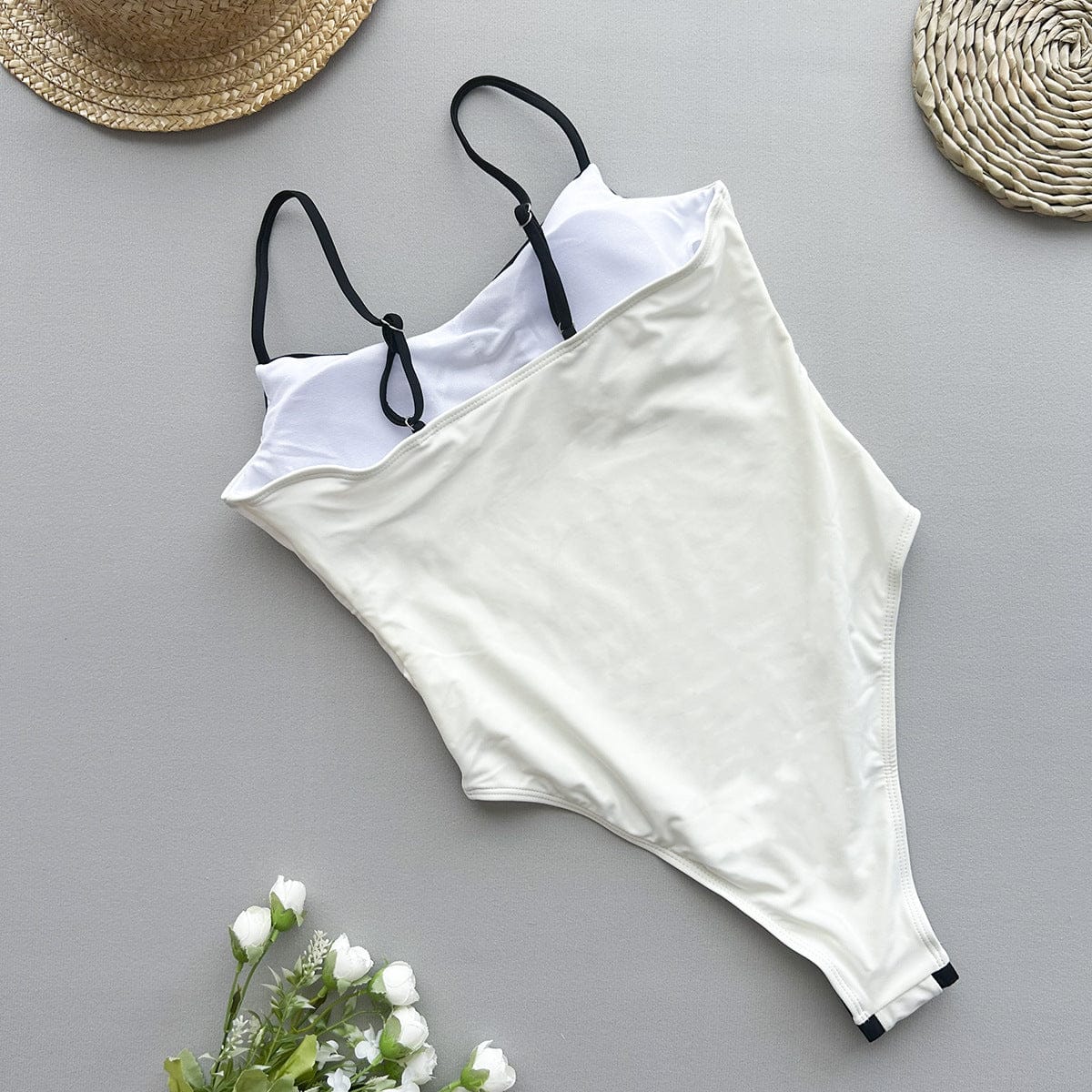 Velira Swim & Resort Wear Mykonos spalvų blokų vientisas maudymosi kostiumėlis