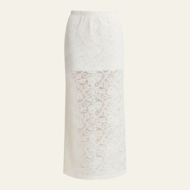 Velira Trousers & Bottoms Women Amalfi gėlių nėrinių maksi sijonas