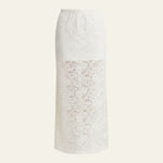 Velira Trousers & Bottoms Women Amalfi gėlių nėrinių maksi sijonas