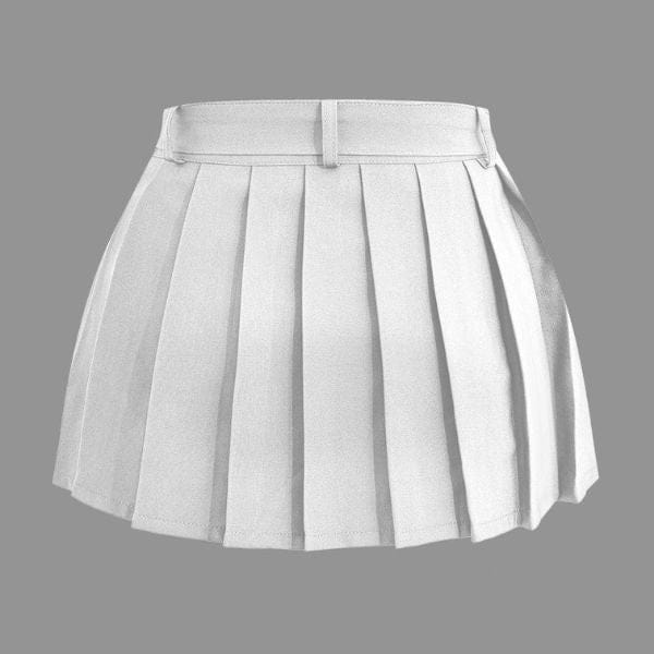 Velira Trousers & Bottoms Women Amelie sluoksniuota klostuota mini sijonas