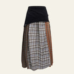 Velira Trousers & Bottoms Women Aspen Pataisytas Džinsinis Midi Sijonas