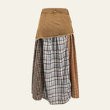 Velira Trousers & Bottoms Women Aspen Pataisytas Džinsinis Midi Sijonas