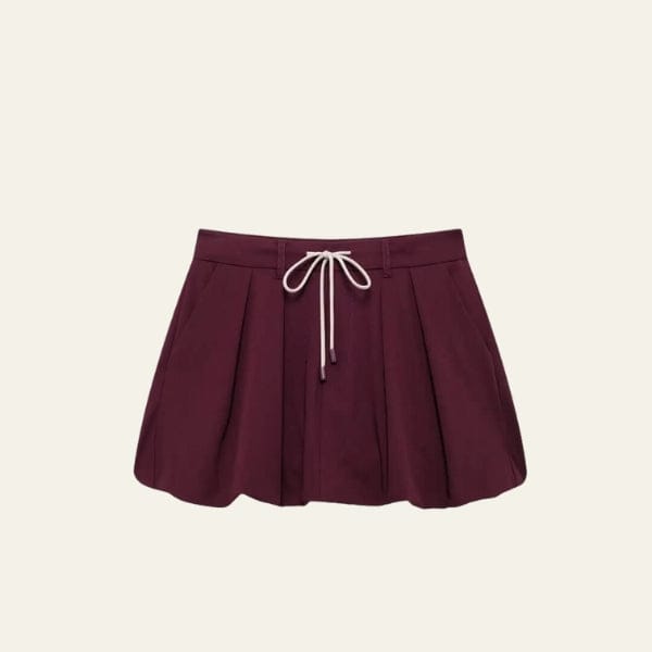 Velira Trousers & Bottoms Women Burgundiška / XS Veronos burgundiška sijonas